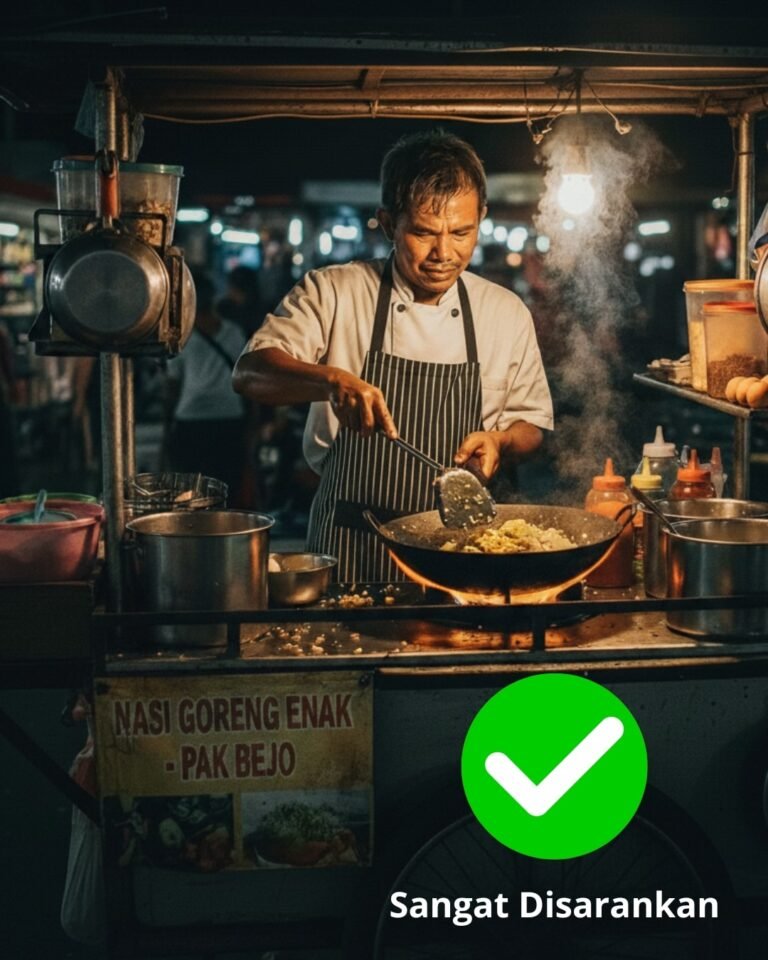 tidak disarankan (1) min